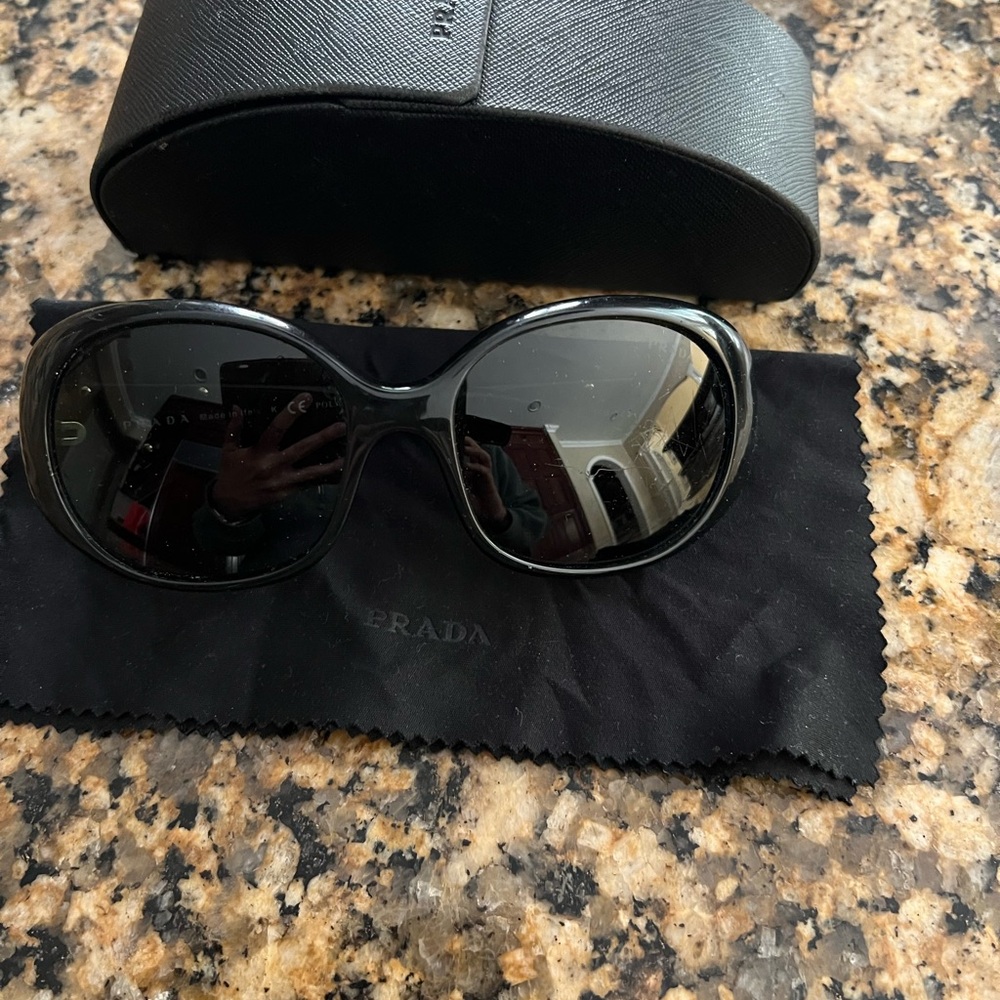 Prada authentic black sunglasses